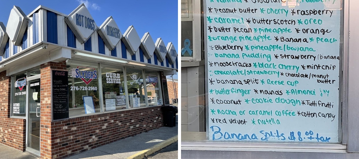 Slyders Menu